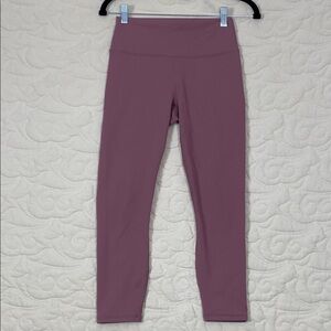 Fabletics Cropped Leggings Mauve